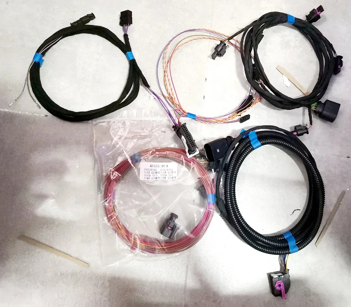 

4K TO 12K Park Pilot Harness For VW Passat B7 CC Golf 6 7 Yeti Octavia A3 A4 Auto Parking Harness Park Assist PLA Cable Wiring