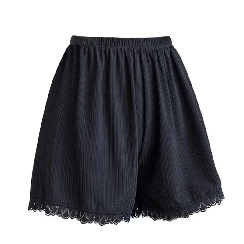 Breathable Lace Safety Shorts for Women, Loose Fit, No Rolling, Perfect for Summer, Anti-Chafing Under Skirt Shorts