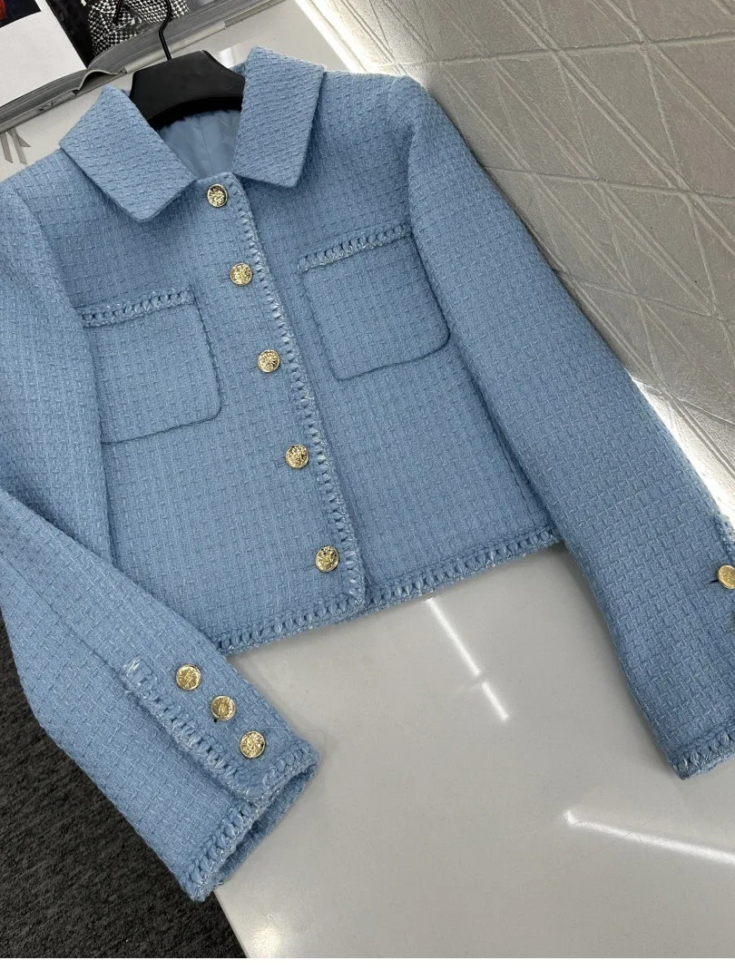 Faionable High Waist Denim ort Jaet And orts Set Women's Ele Autumn 2025 New Arrival ort Sve  irt