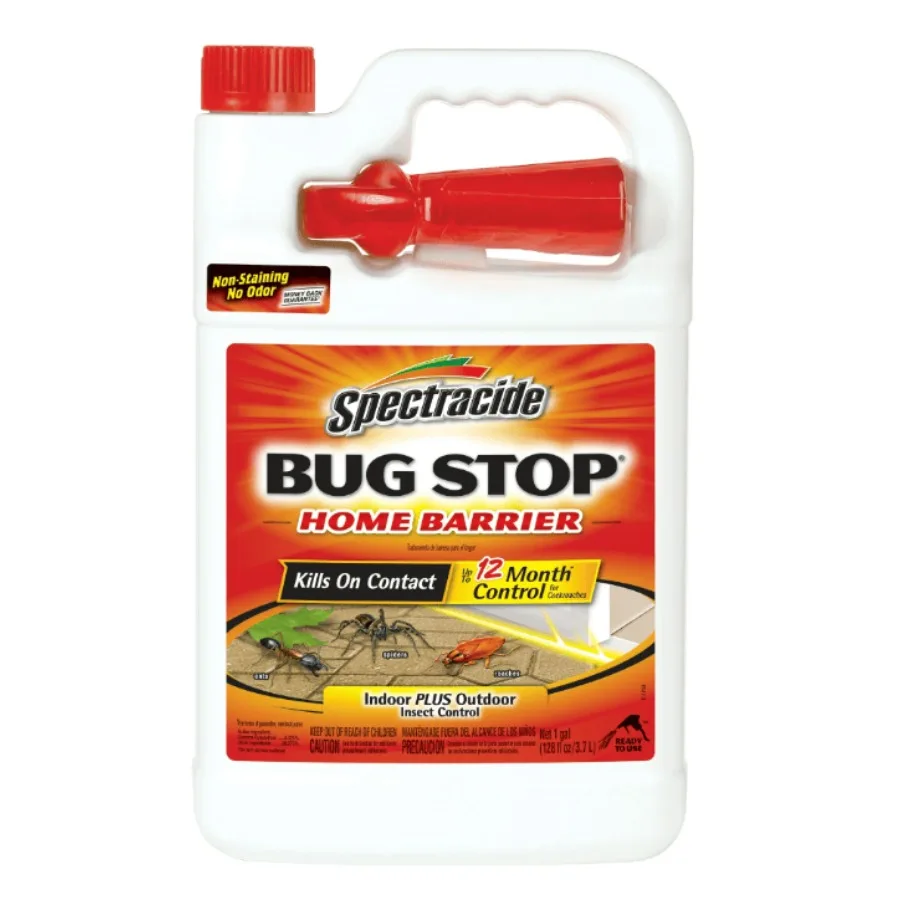 

Spectracide Bug Stop Home Barrier ReadytoUse Indoor Plus Outdoor Insect Control 1 Gal.