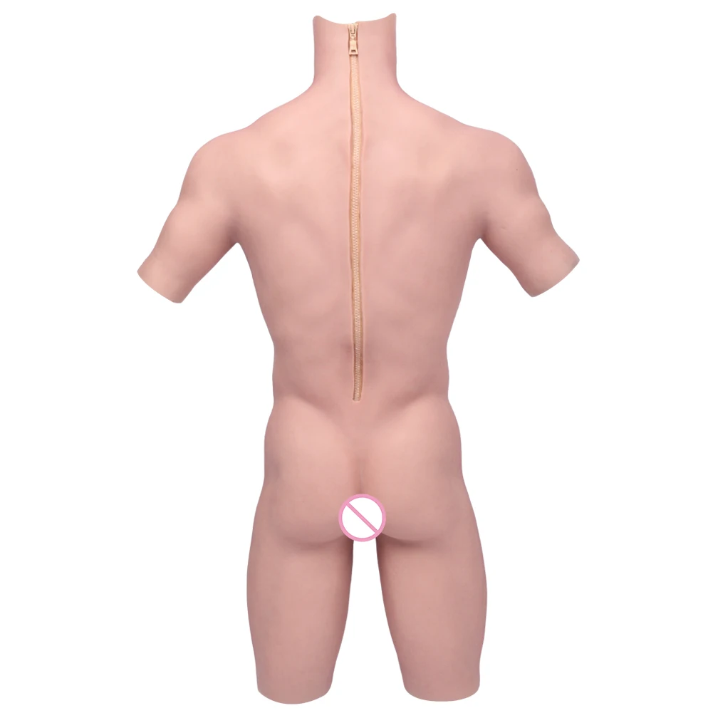 Eyung 8TH GEN Fake Belly Muscle Muscle Suit Crossdresser Realistic Silicone Male Muscle Transgender Cosplay D CUP