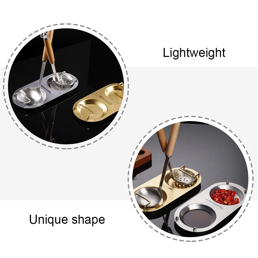 

Stainless Steel Holder Rack Spoon Rest Kitchen Holder St Silver Tableware Storage Solution Utensils ganizing Tool