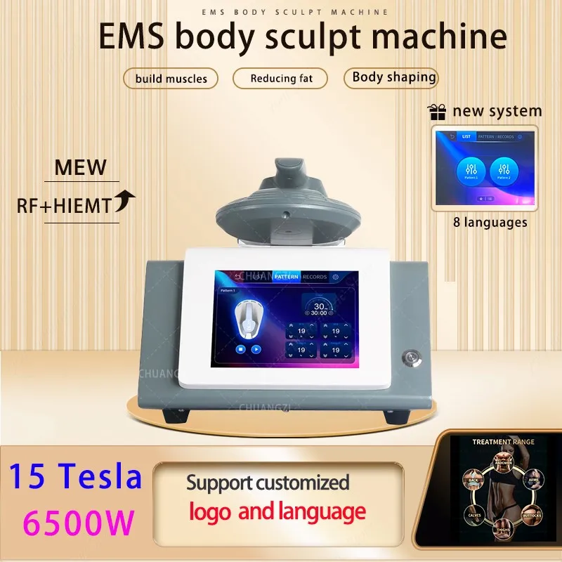 

Latest Emszero Machines 6500w 15 Tesla Hiemt NEO Portable Body Slimming Nova RF Mini Muscle EMS Electromagnetic Stimulate