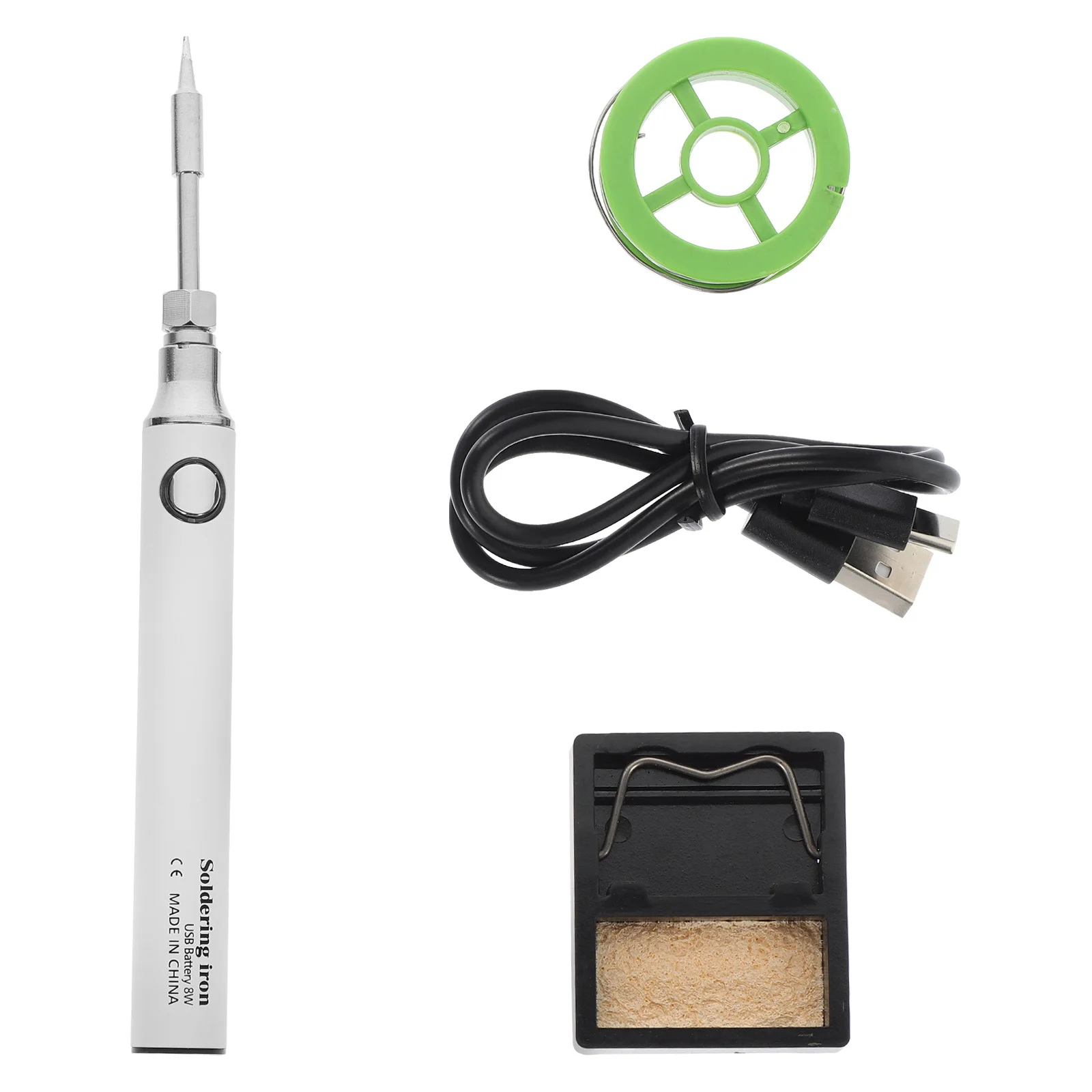 

Heat Beginner Small Cordless Welding Portable Soldering Iron Tool Rechargeable Kit