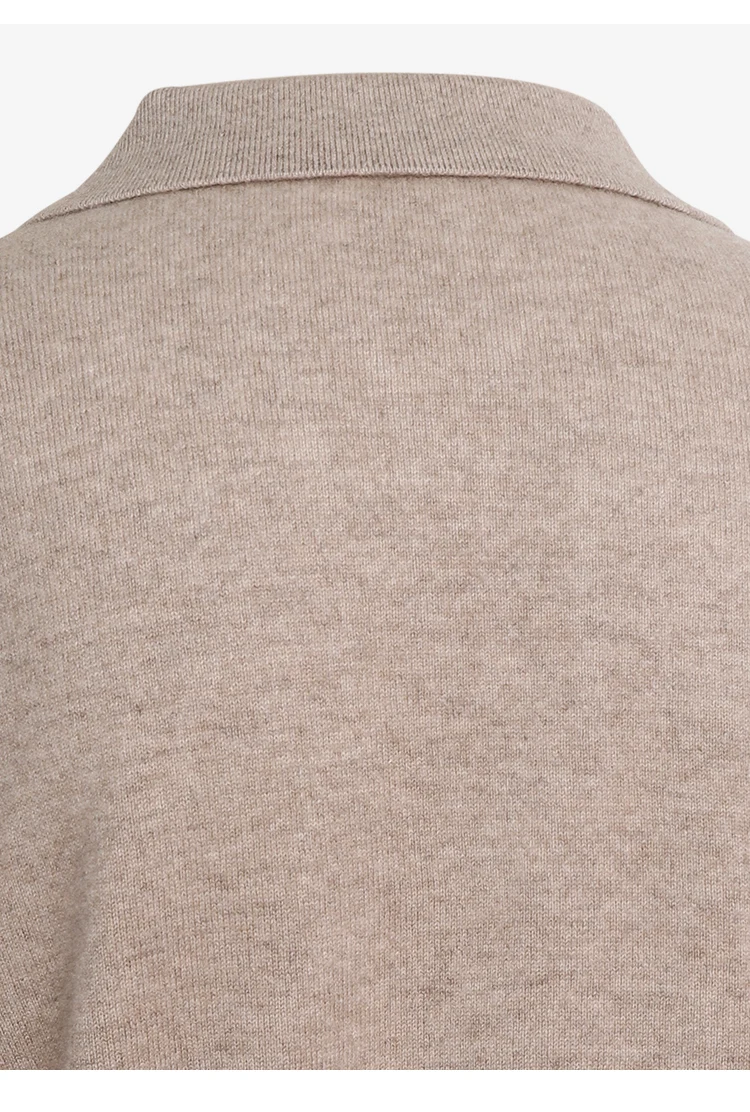 BC902 Hochwertiger Luxus-Damenpullover mit Revers, langärmelig, Herbst/Winter, 100% Kaschmirpullover – Detail 18