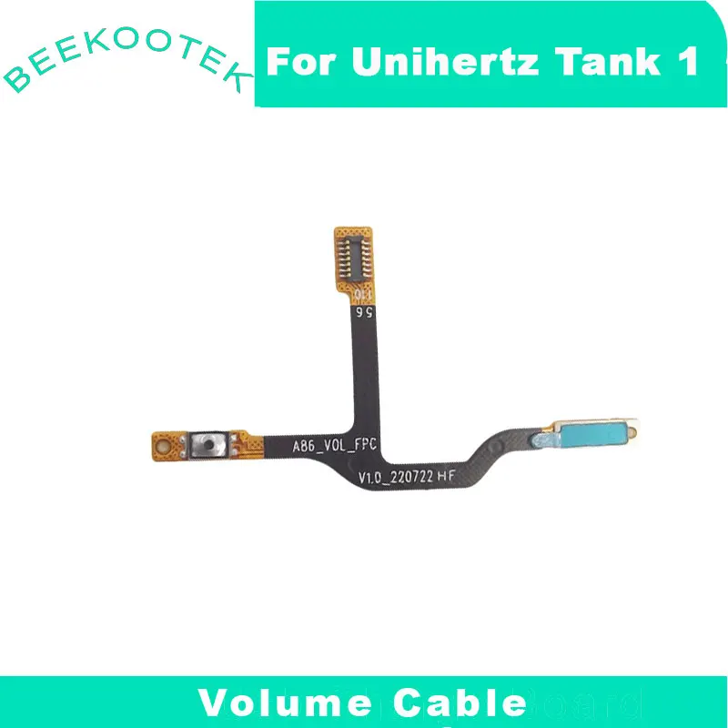 Nuovo Originale Unihertz Serbatoio Serbatoio 1 Cavo di Alimentazione Tasto Del Volume Cavo Del Telefono Cellulare Lato PTT Tasto Del Volume Cavo flex FPC Per Unihertz Tan