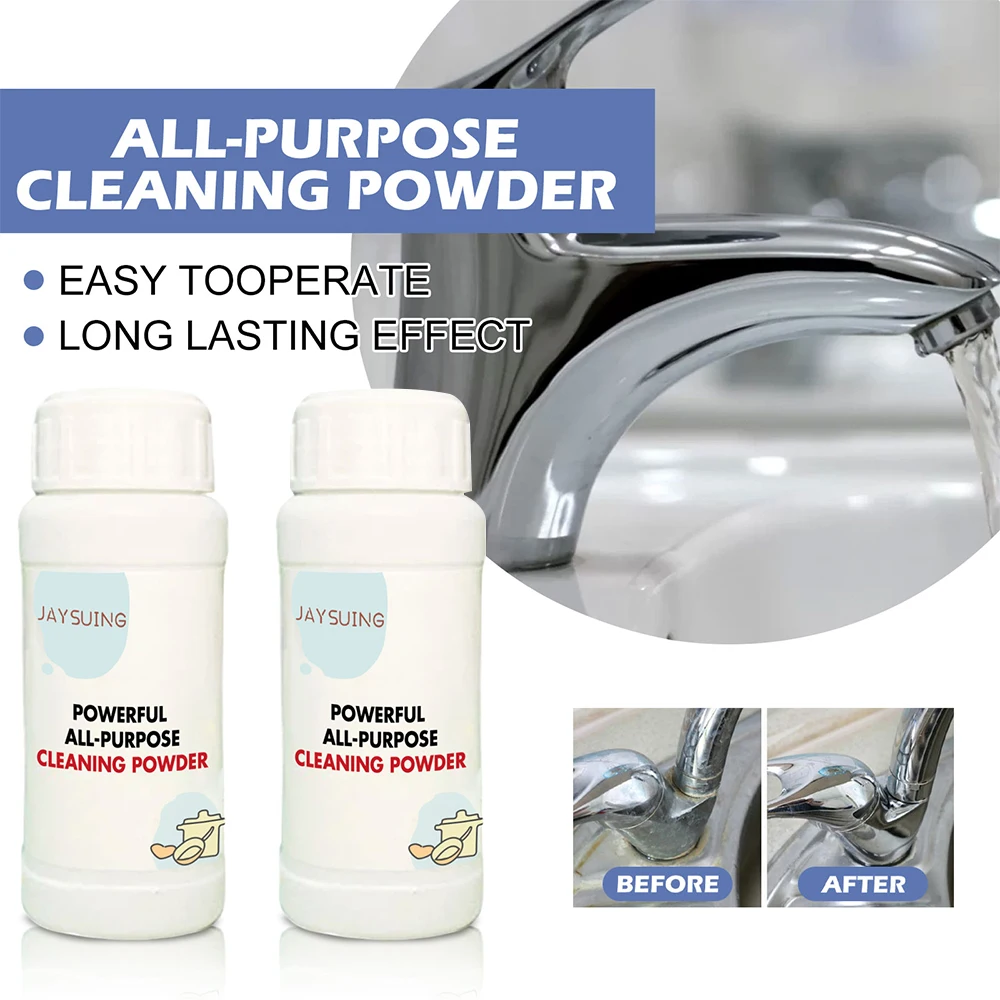 Powerful Kitchen Cleaner One Second Cleaning Effectively Remove Kitchen Stains Sports Shoe Whitening Powder All-Purpose Cleaning