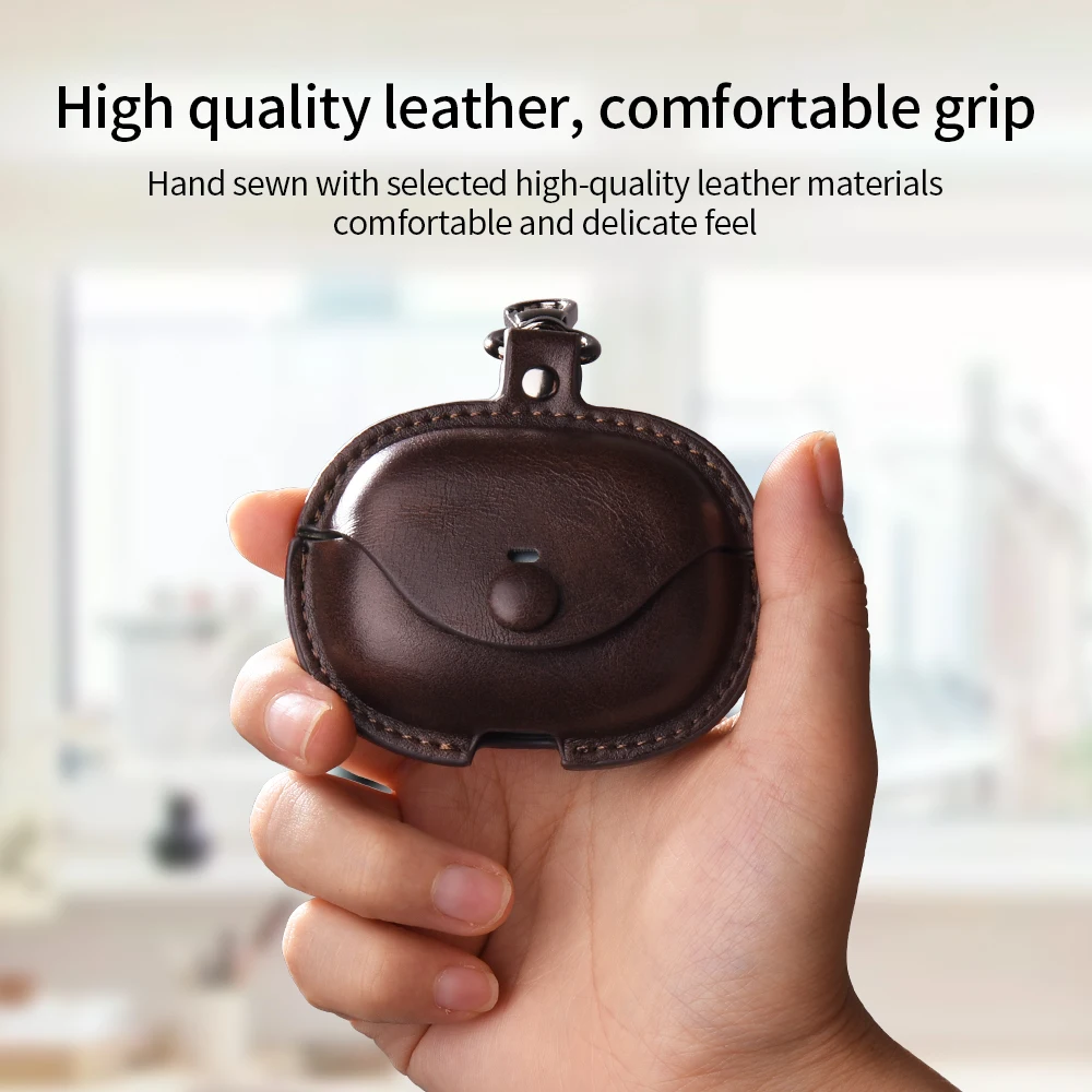 Etui Redmi Buds 4 Pro Vintage Skórzane etui na słuchawki biznesowe Pokrowiec na słuchawki Xiaomi Redmi Buds 4 Pro