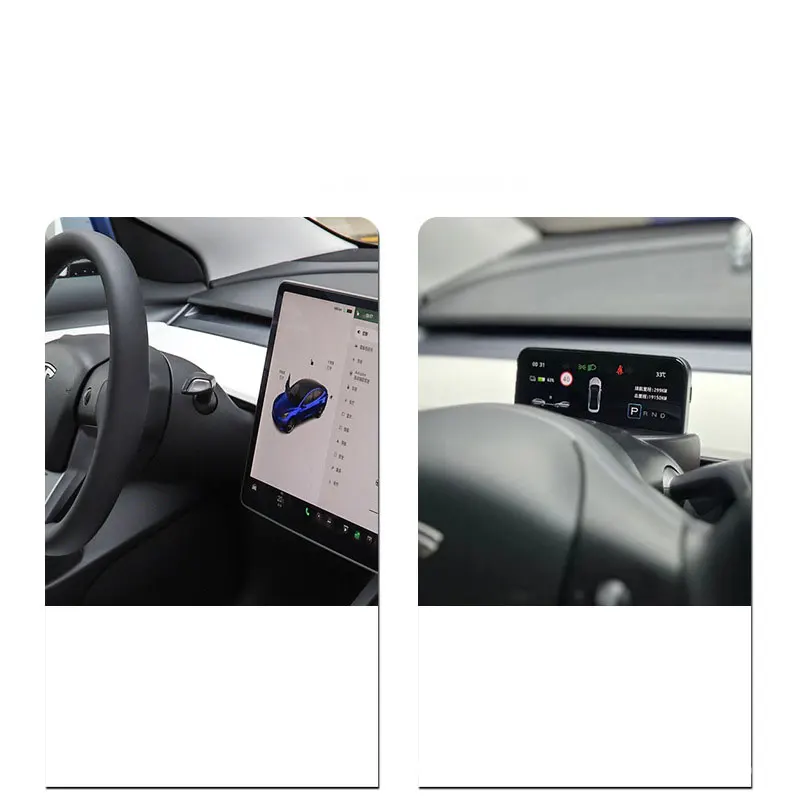 Modello Y 3 cruscotto strumento Cluster display LCD informazioni per Tesla Model Y/ Model 3 modifica Accessorri 2023