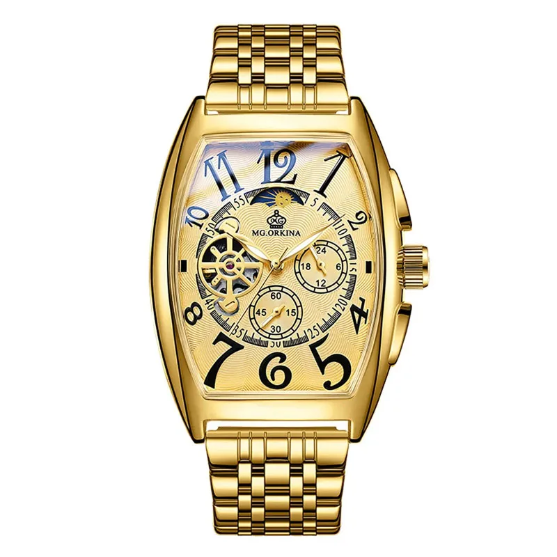 

2024 NEW Automatic Watch Men's Luxury Brand Mechanical Watch Stainless Steel Strap Clock Reloj Hombre Montre Homme