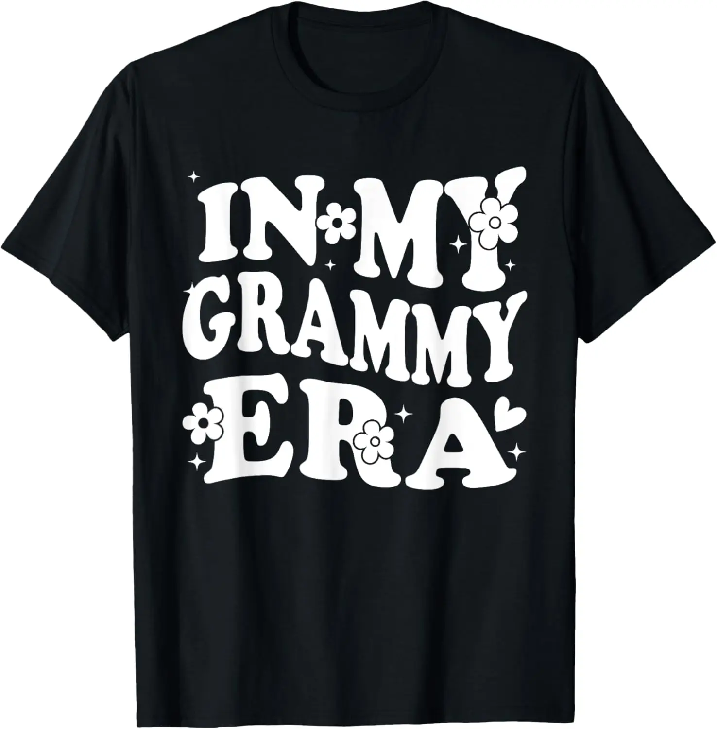 In My Grammy Era Funny Sarcastic Groovy Retro Mothers Day T-Shirt
