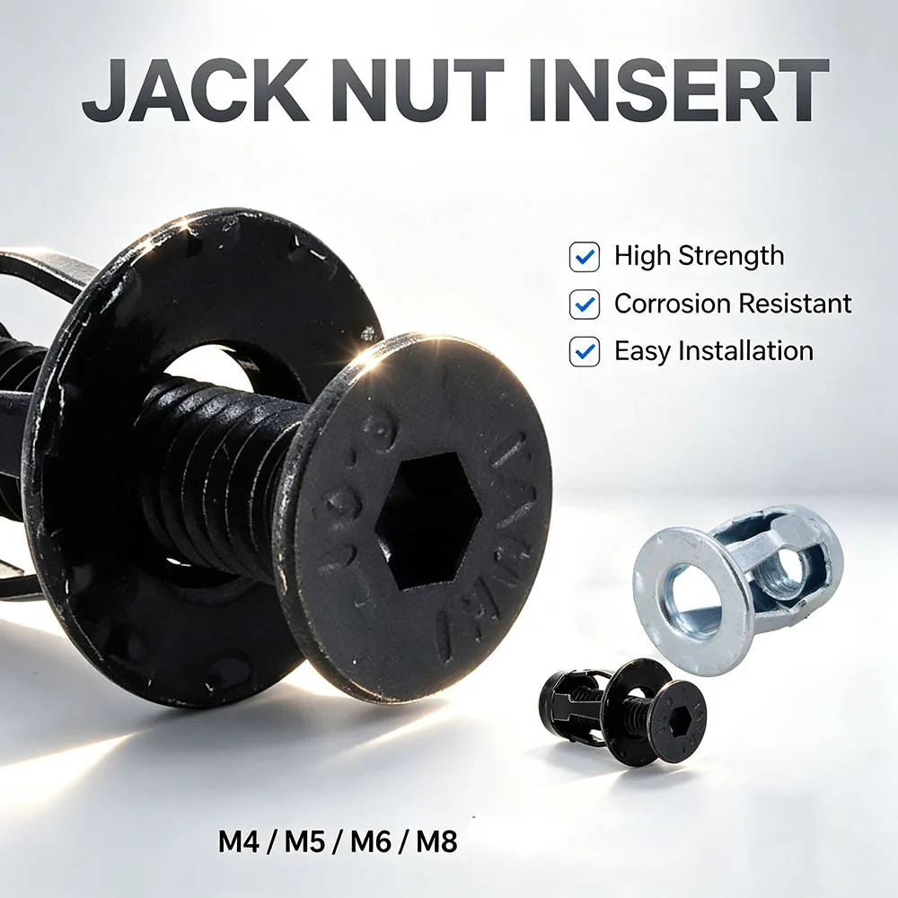 M4 M5 M6 M8 Molly Jack Nut Carbon Steel Metric Petal Rivet Nut License Plate Fixing Pannel Clamp Expansion Rivets Lamp Rivnut