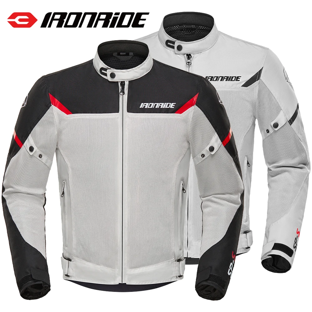 

Motorcycle Riding Jacket Breathable Reflective Road Racing Riding Jacket Anti Fall And Anti-collision Built-in Protective Gear