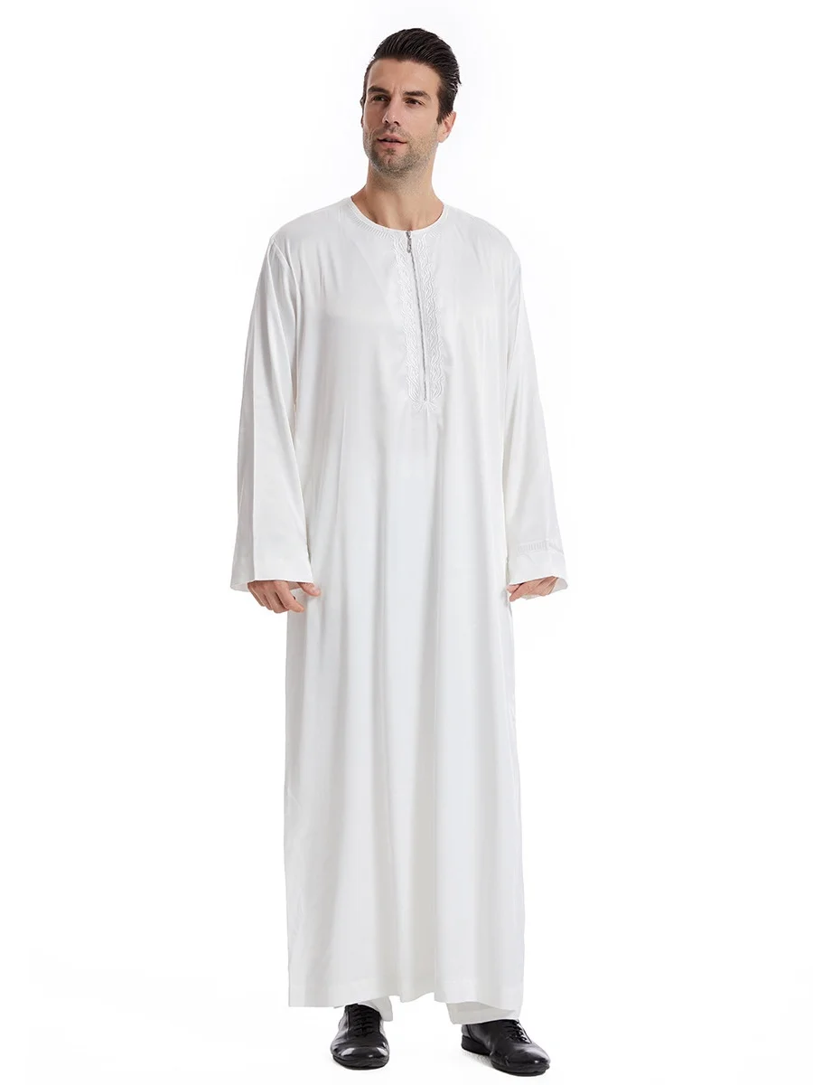 

Travel Fashion Arab Robe Halloween Festival Costume Middle East Men's Long Shirt Performance Clothes Ethnic Nationalwear
