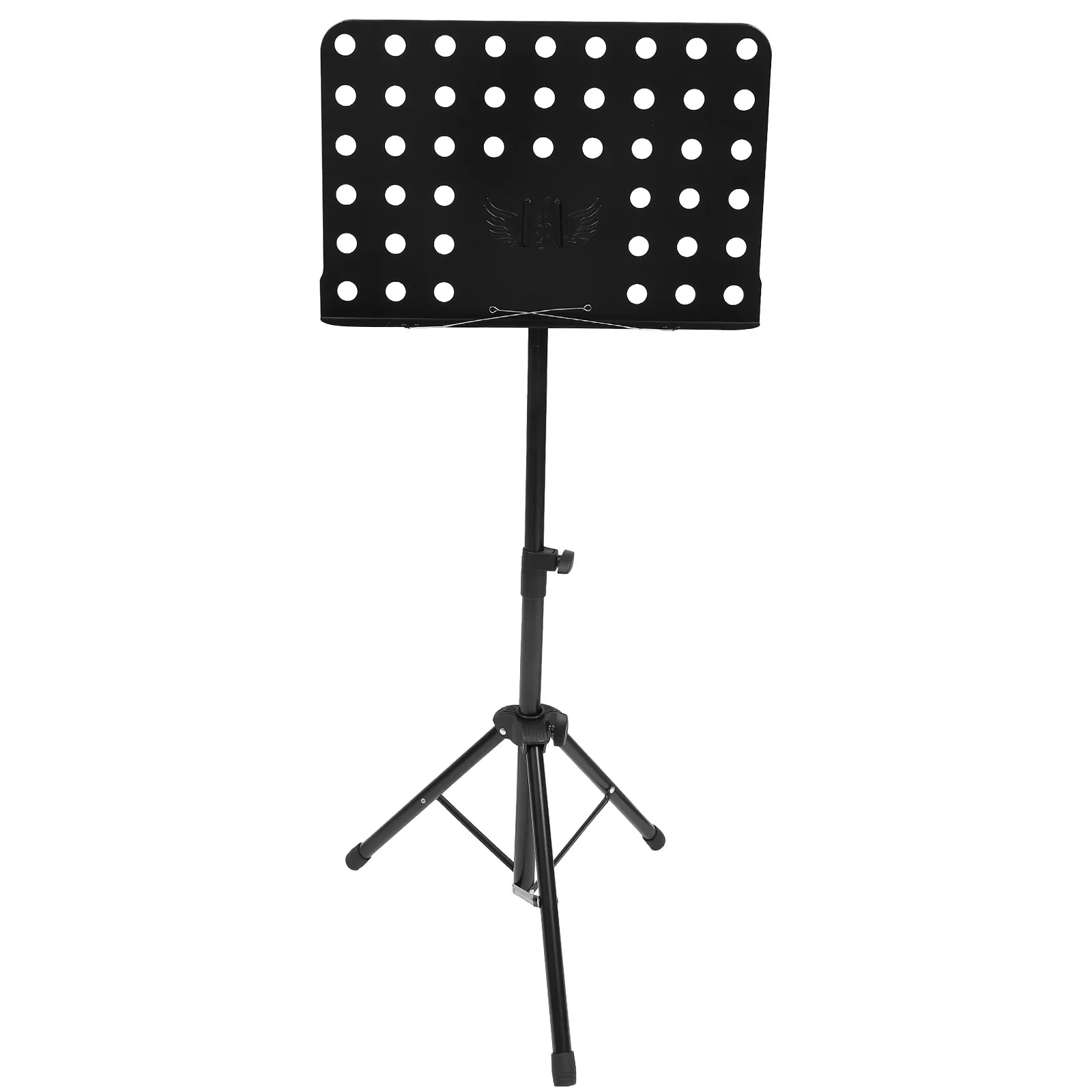 

1pc Music Score Stand Multi-functional Low-carbon Steel Bracket Tripod Durable Portable Adjustable Angle Music Rack Holder
