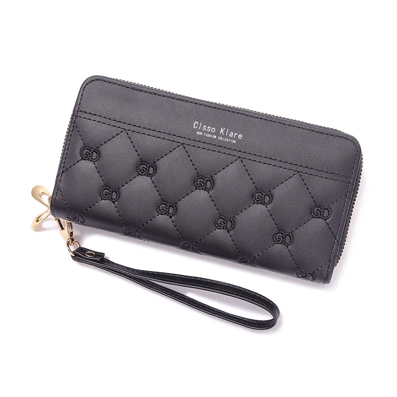 

Women's Purse New Design Bag Luxury Leather Long Purse Women's Purse Cowhide Banknote Holder Card Holder