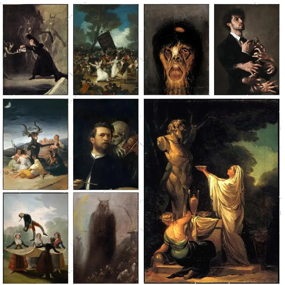 Gloomy Artist F-Francisco Goya Poster Premium Decor Art & Gift for Household Lounge Home Ornaments