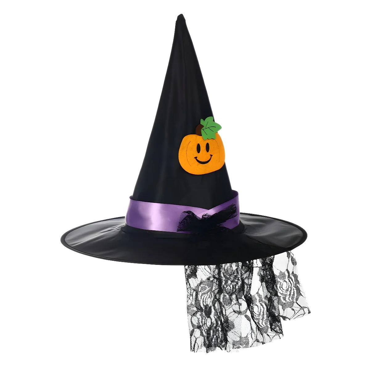 Children Black Witch Spider Web Pumpkin Cool Style Hat Multiple Styles Available For Halloween Party Dress Up Festival Accessory