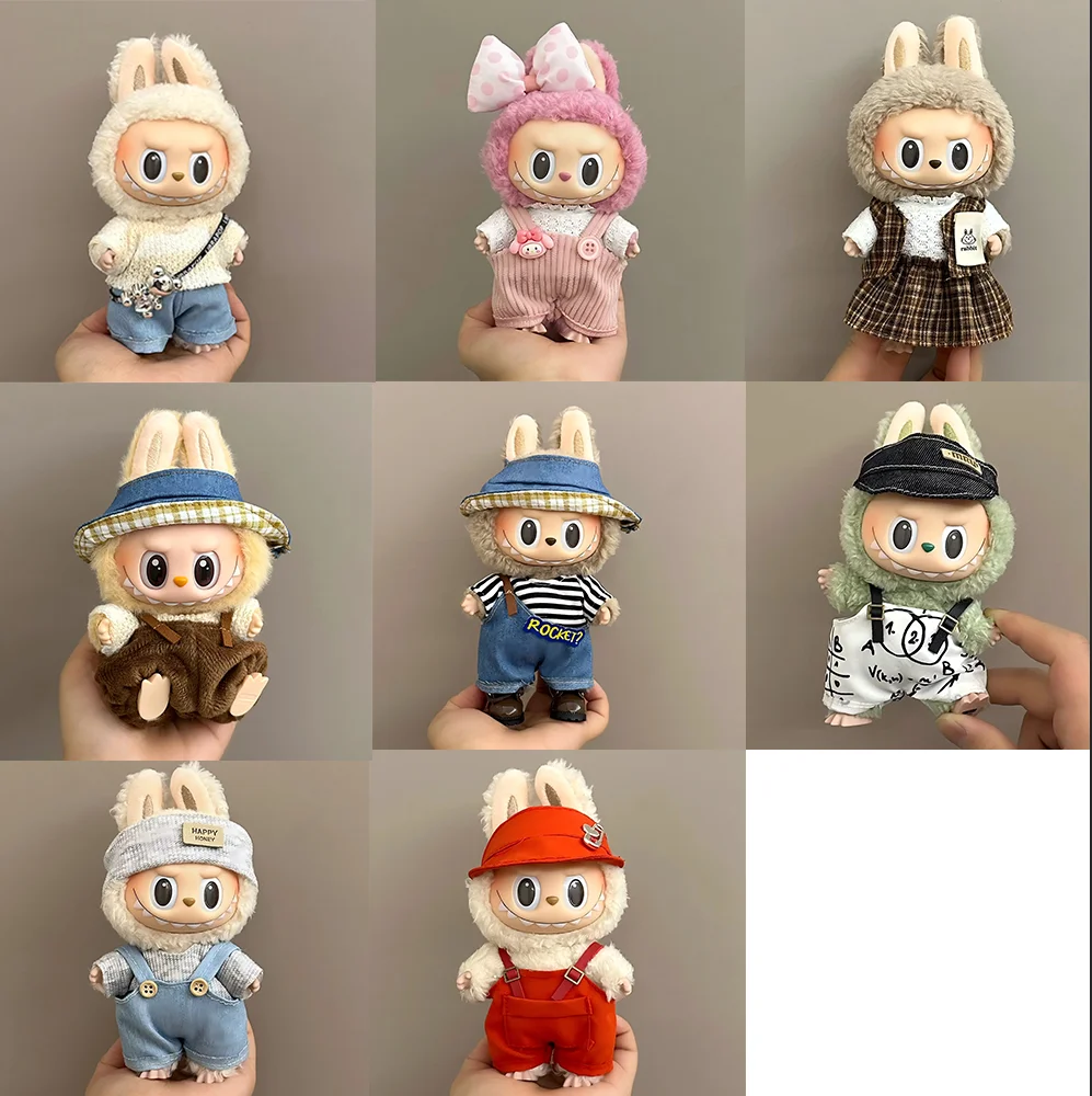 

HOT Clothes Transparent Protective Cover Monster Toy Elf Doll Cover Storage Box Cute Elf Plushie Display Cover for Party Dolls