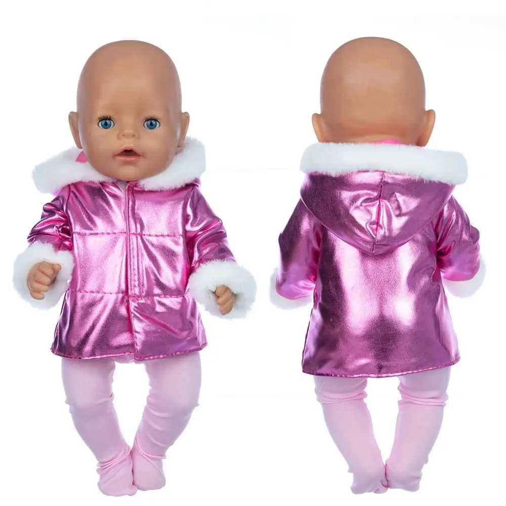 دمى اكسسوارات ملابس دمى هدية أسفل سترة دمية فستان تأثيري الدعائم طماق ملابس دمى ل 18 بوصة/43 سنتيمتر دمية طفل