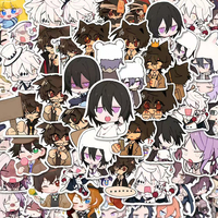 10/30/64pcs Dazai Osamu Anime Stickers Nakajima Atsushi Bungo Stray Dogs Sticker Laptop Luggage Motorcycle Cartoon Decal Toys