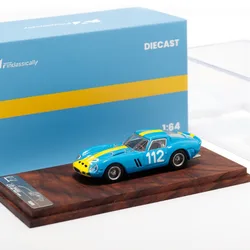 Diecast 1/64 Scale Ferrari 250GTO Model Car Classic Ferrari  Alloy Car Model Collection Scene Display Set Hobby Original Box