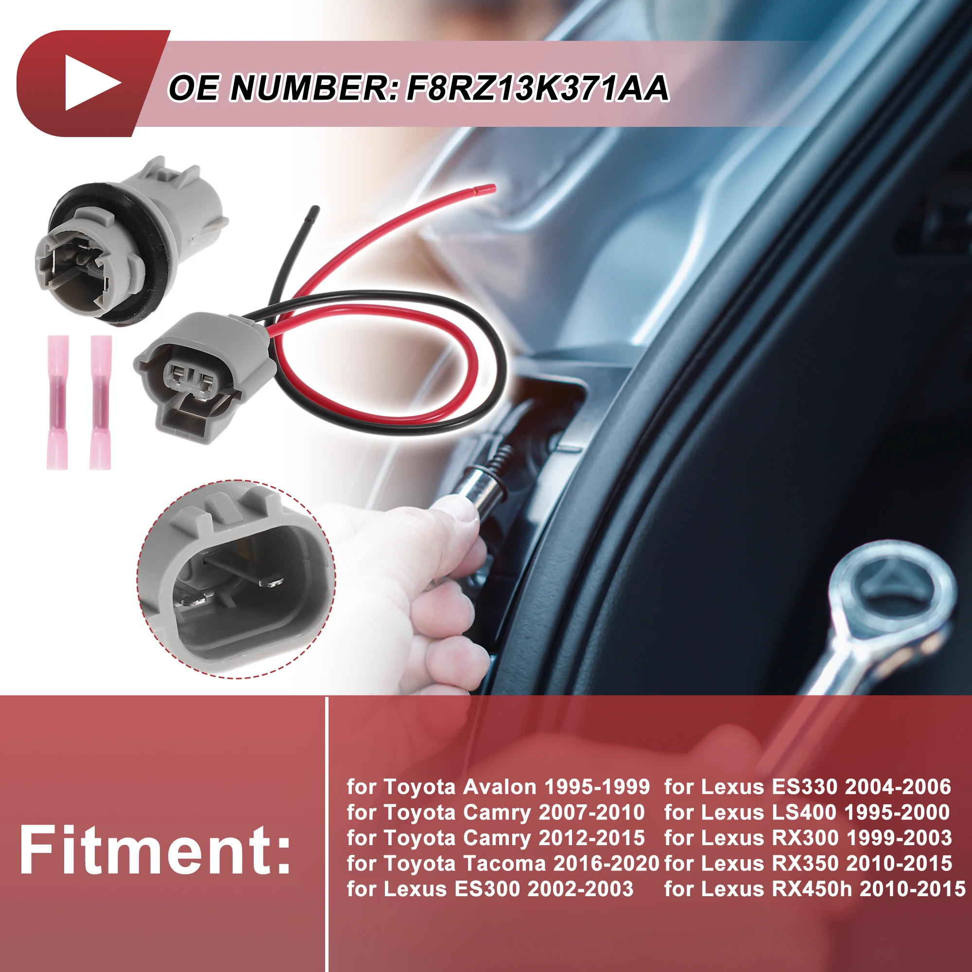 

X Autohaux розетка указателя поворота для Toyota Avalon No.9007560001 боковой габаритный сигнал