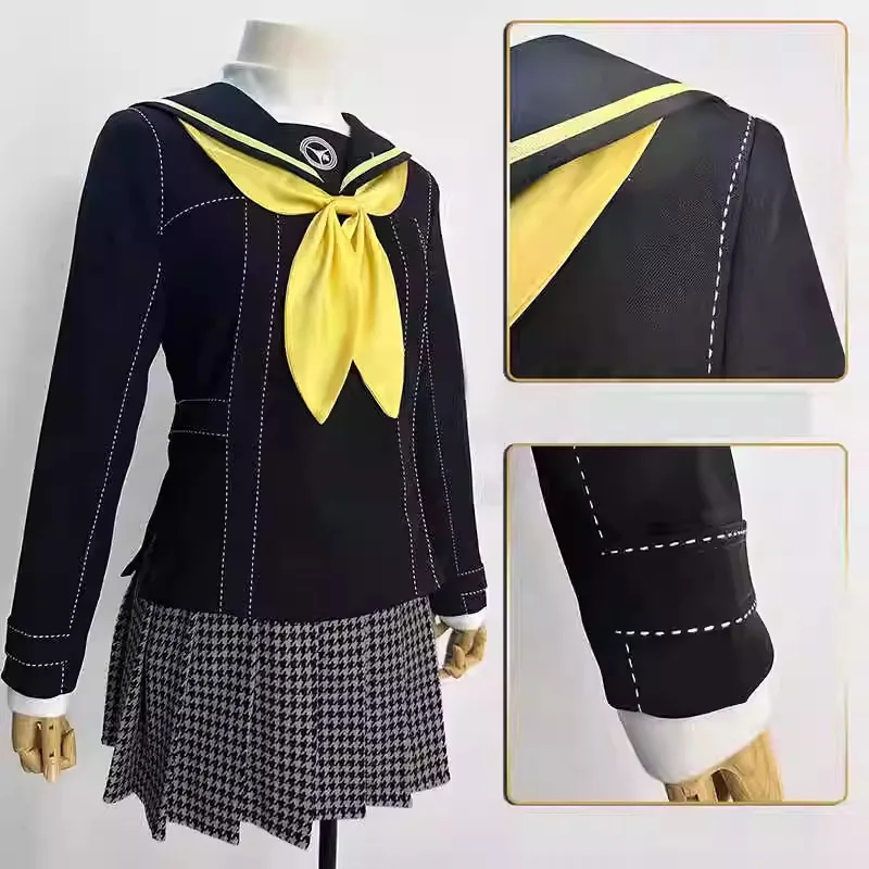 شخصية 4: زي المدرسة الثانوية من ياغامي جاكوين، زي ري كوساكاوا التأثيري