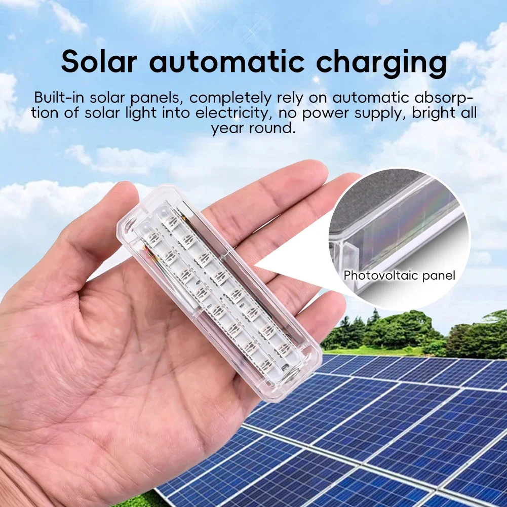 LED Light Car Solar LED Light Application Environmentally Friendly Long Lasting Performance Touch The Switch Can Use