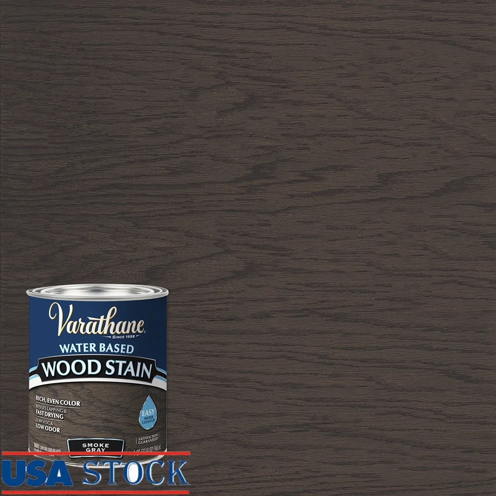 

Деревянные пятна на водной основе, дымчато-серая отделка, быстросохнущие внутренние пятна, мебельные шкафы, отделка дверей, 1 литр, 2 шт.