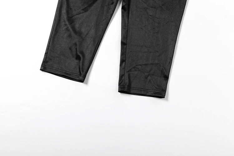 Weird Puss Sexy Bright Silk Romper Damenmode Rückenfreier Neckholder Ärmelloser Stretch-Skinny-Chic-Midnight-Party-Street-Playsuit – Detail 9