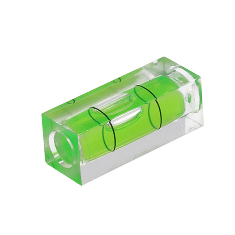 

4Pcs Square round Level Bubble Small Leveller High Precision Horizontal Bubble Green For Leveling Tubular 40mm