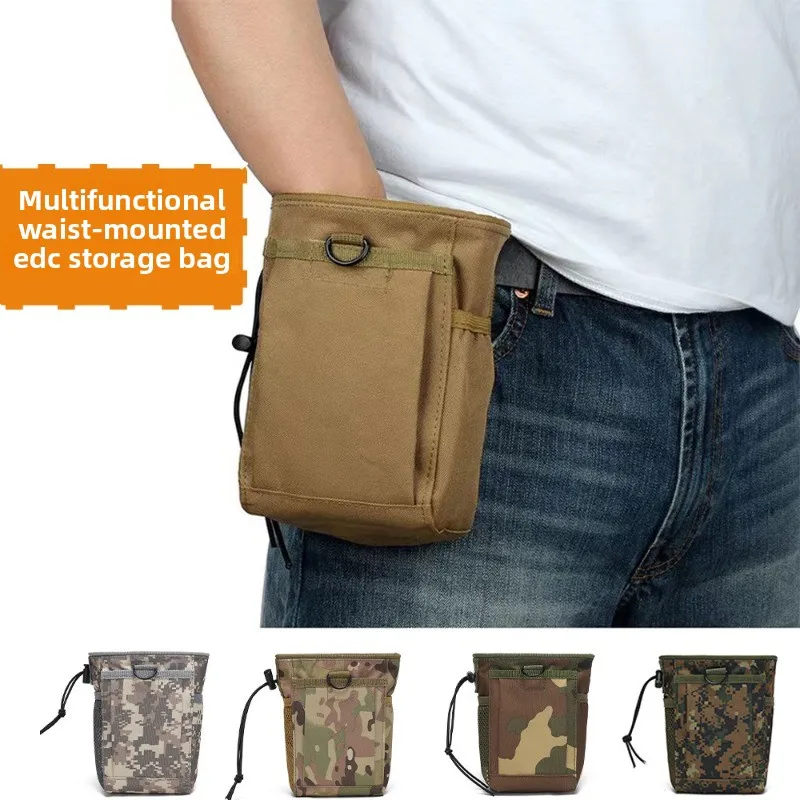 

New Outdoor Tactical Bag Accessories Waist Bag Outdoor Mountaineering Powder Bag Camping Supplies Bag Molle Small Recycling Bag