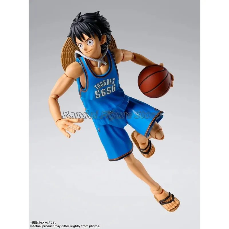 Bandai One Piece X NBA - Master Stars Piece - The Monkey.d.luffy All Figure Action Model Toy Gift