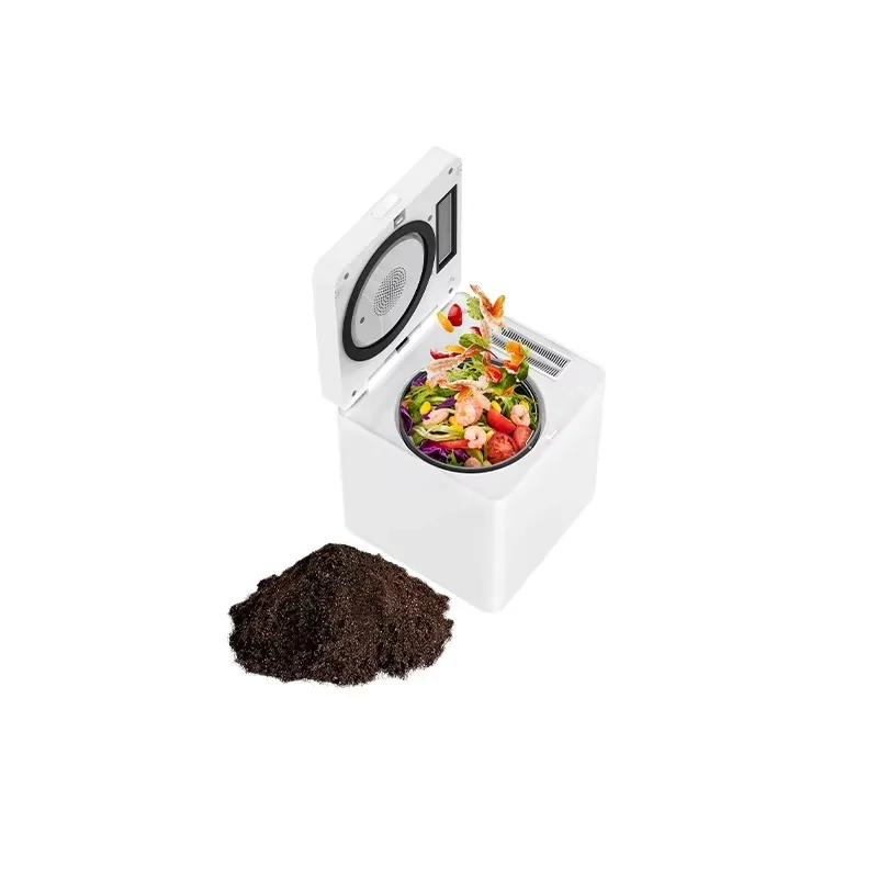 Odorless Electric Composter Eco Friendly Efficient Kitchen Waste Composting Device Fast Organic Fertilizer Conversion Tool