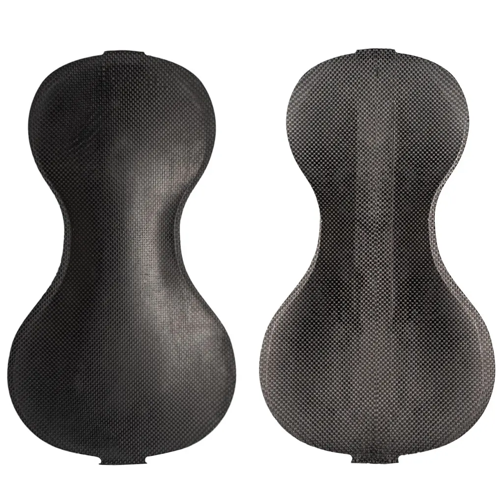 1PC Unfinished Pure Carbon Fiber Violin Back DIY For Making   Violins Violino Fiddle Strong And Lightweight