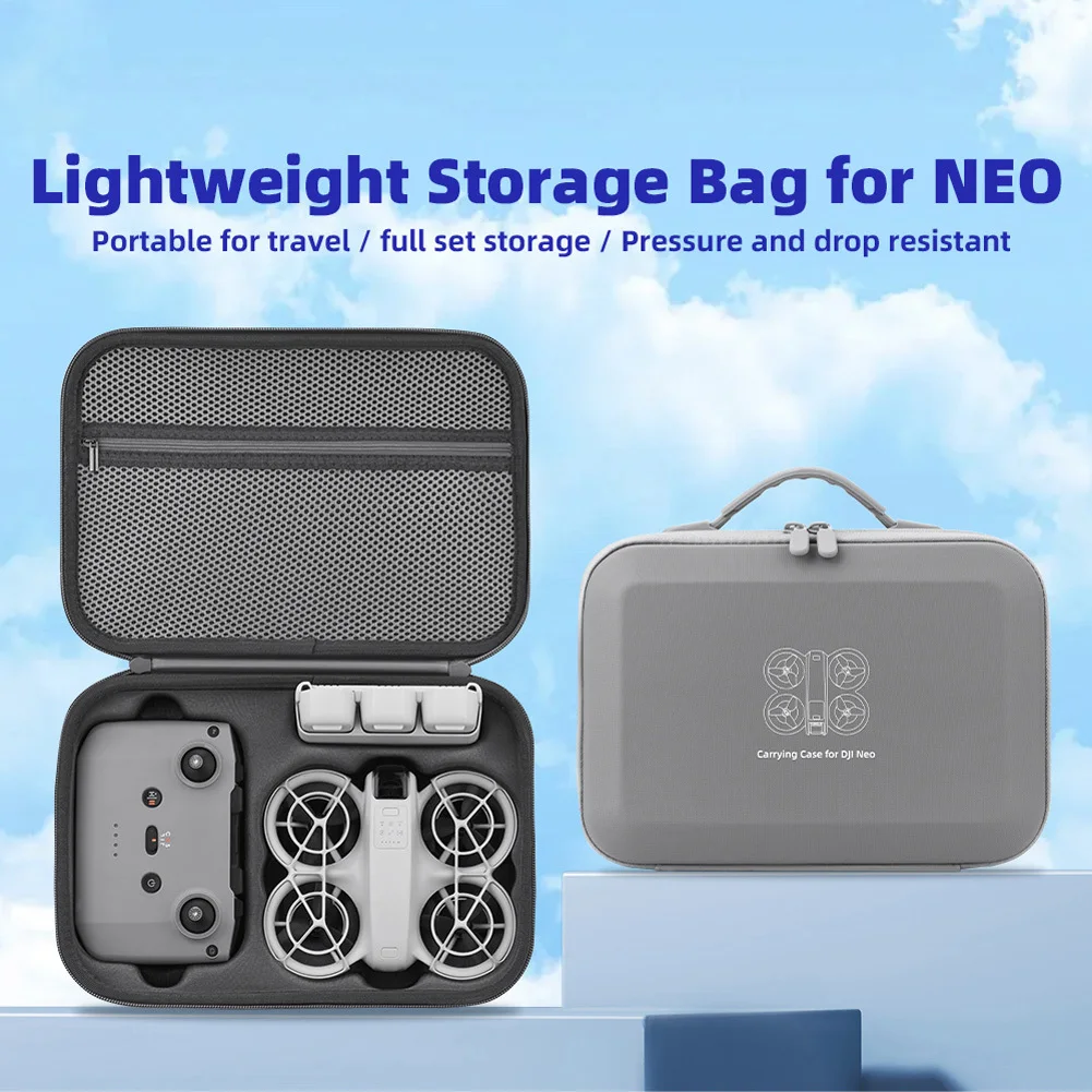 ポータブル軽量キャリングケース、ショルダーバッグ、dji neoドローンと互換性があります、収納バッグ、スーツケース、ハンドバッグ、アクセサリー