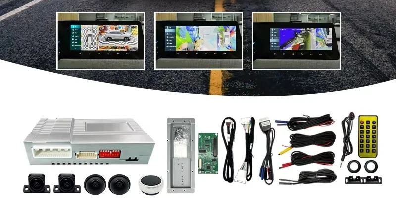 

Панорамная камера 360 градусов AHD 1080P для 3D 4-канальной HD автомобильной системы записи 360