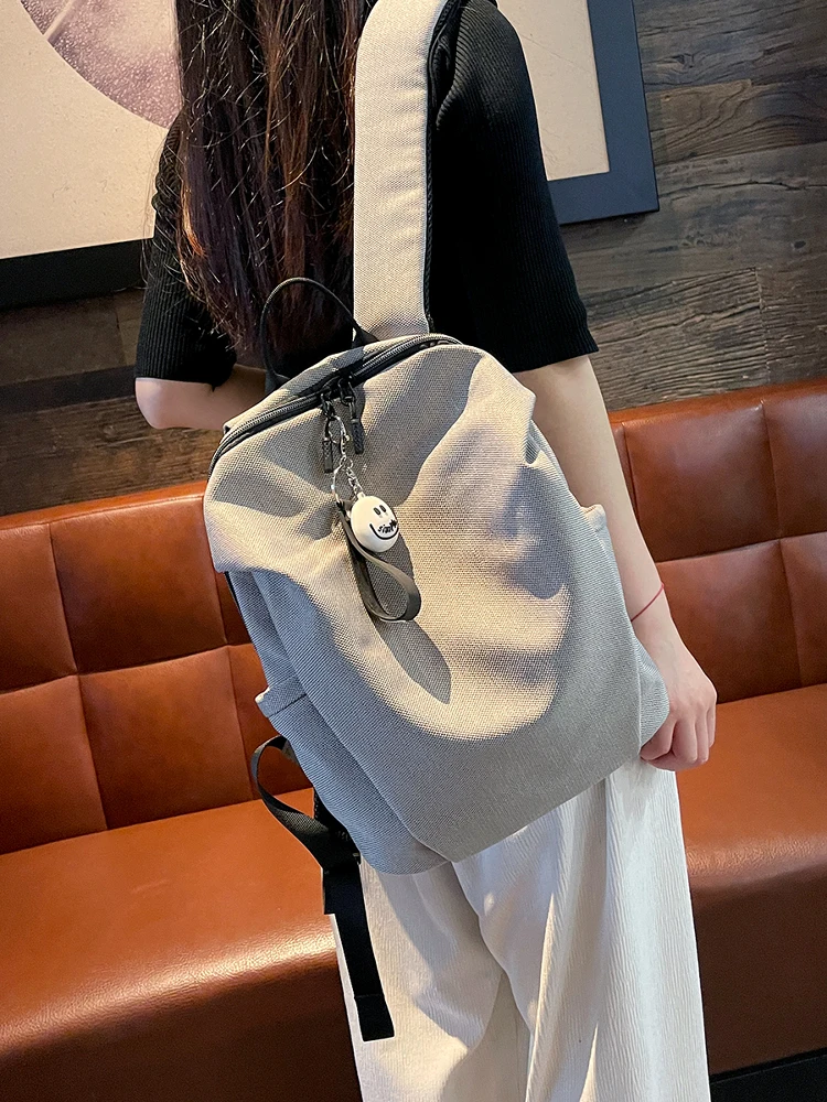 Lightweight Backpack Women's 2025 New Travel Schoolbag Casual Backpack Female Mochila Mujer Bolsa Feminina Shoulder Bag Pack