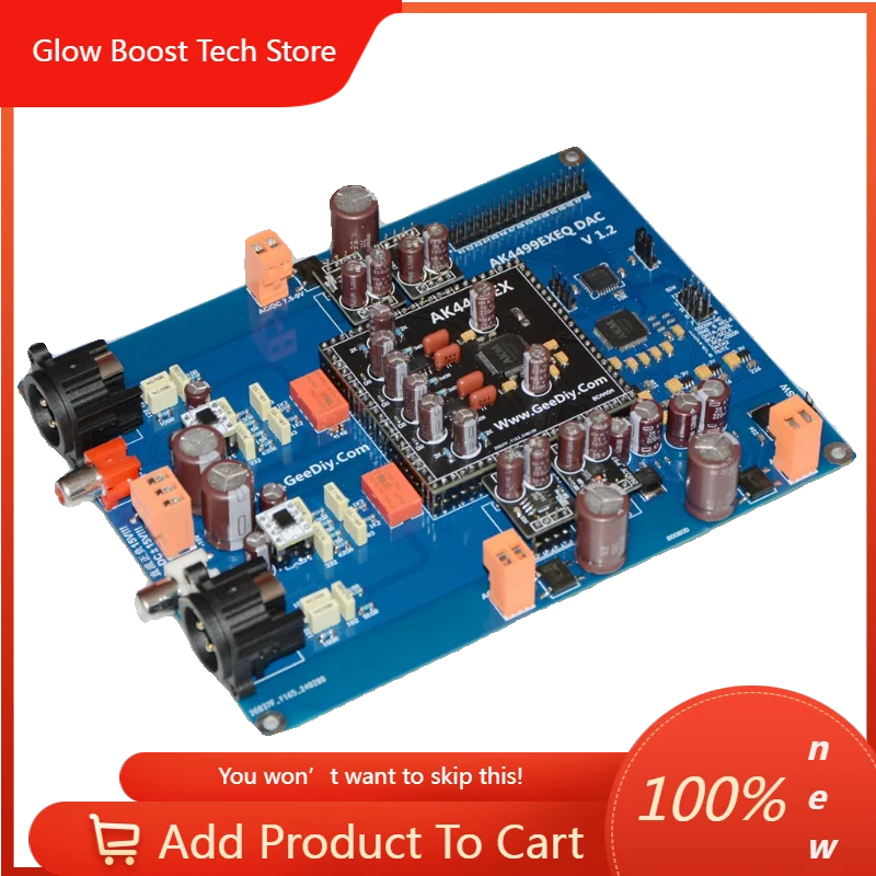 

Аудиодекодер NYAk4499exeq+ak4191eq, дифференциальный (выход RCA, однополярный), I2S/DSD 32 бит, 1536 кГц, DSD1024