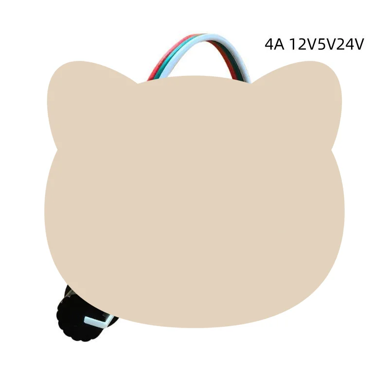 Portable LED Dimmer And Color Adjusting Controller For Single Color LED Strip 4A 12V 5V 24V Light Supply For Project Use