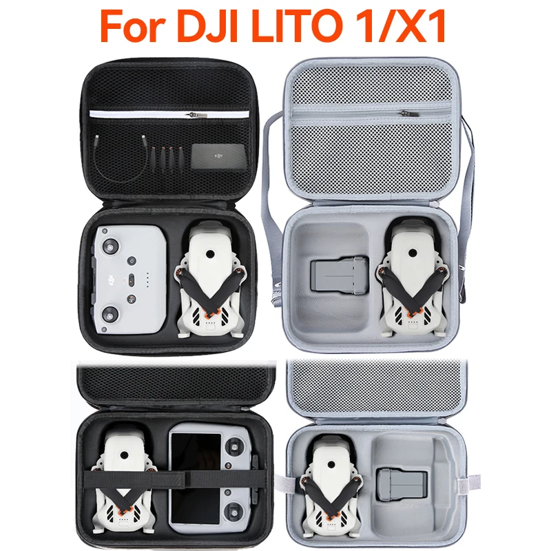 Sac de rangement pour DJI LITO 1 X1, étui de protection pour contrôleur RC 2/RC N3, étui de transport portable, accessoires ﻿