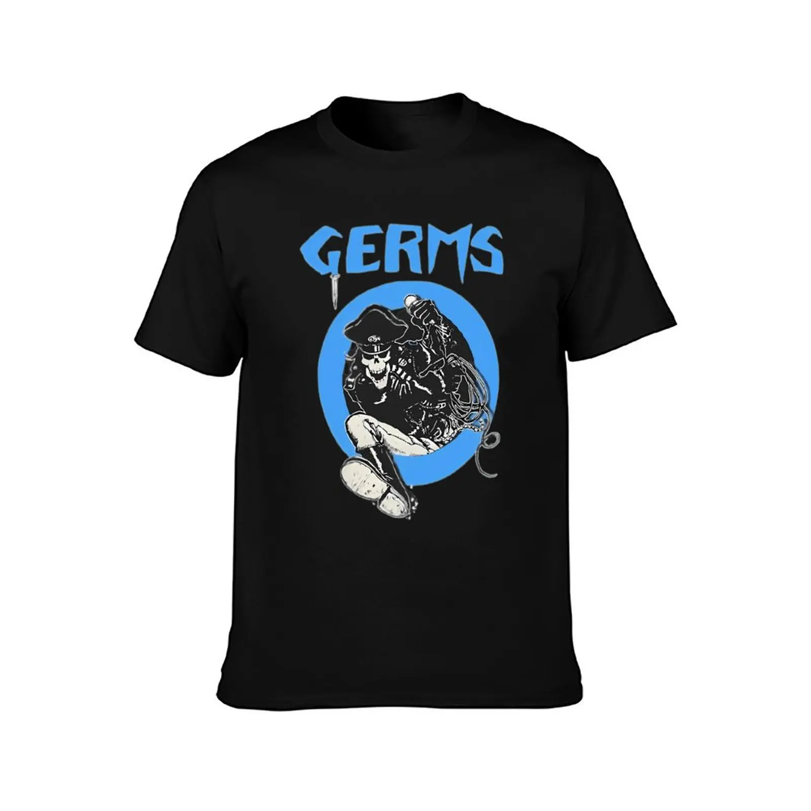 The Germs Band Logo T-Shirt Athletic Quick Dry for Men T-Shirt