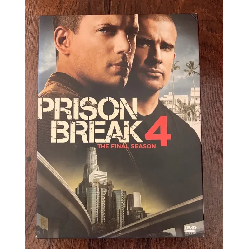 Prison Break Season 4 Complete DVD Box Set Collection with 6 Discs