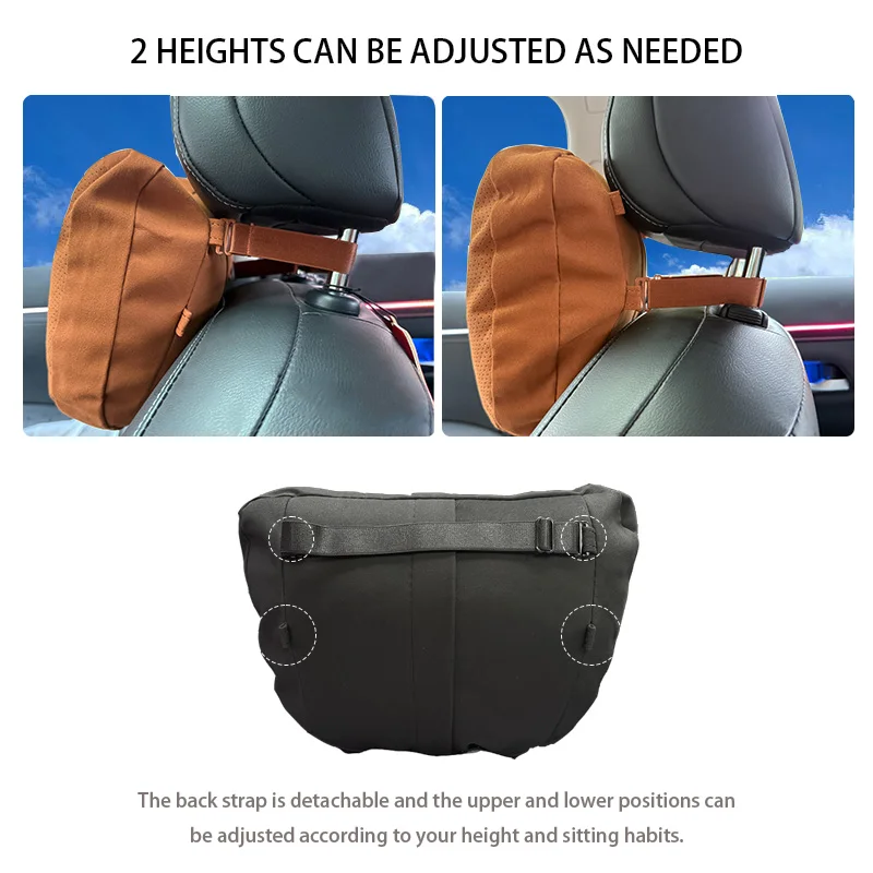 ل Denza D9 N9 N7 N8 Z9 Z9gt Z طقم الجسم مفتاح حافظة الداخلية 2025 اكسسوارات سيارة الرقبة مسند الرأس وسادة مقعد قطني العمود الفقري حماية