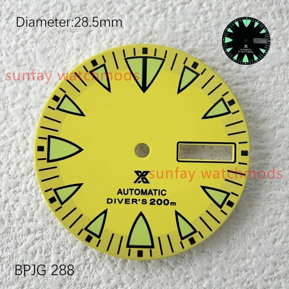 28.5mm Improved Prospex Small Monster Dial NH35/NH36 Movement Watch Accessory Custom Watch