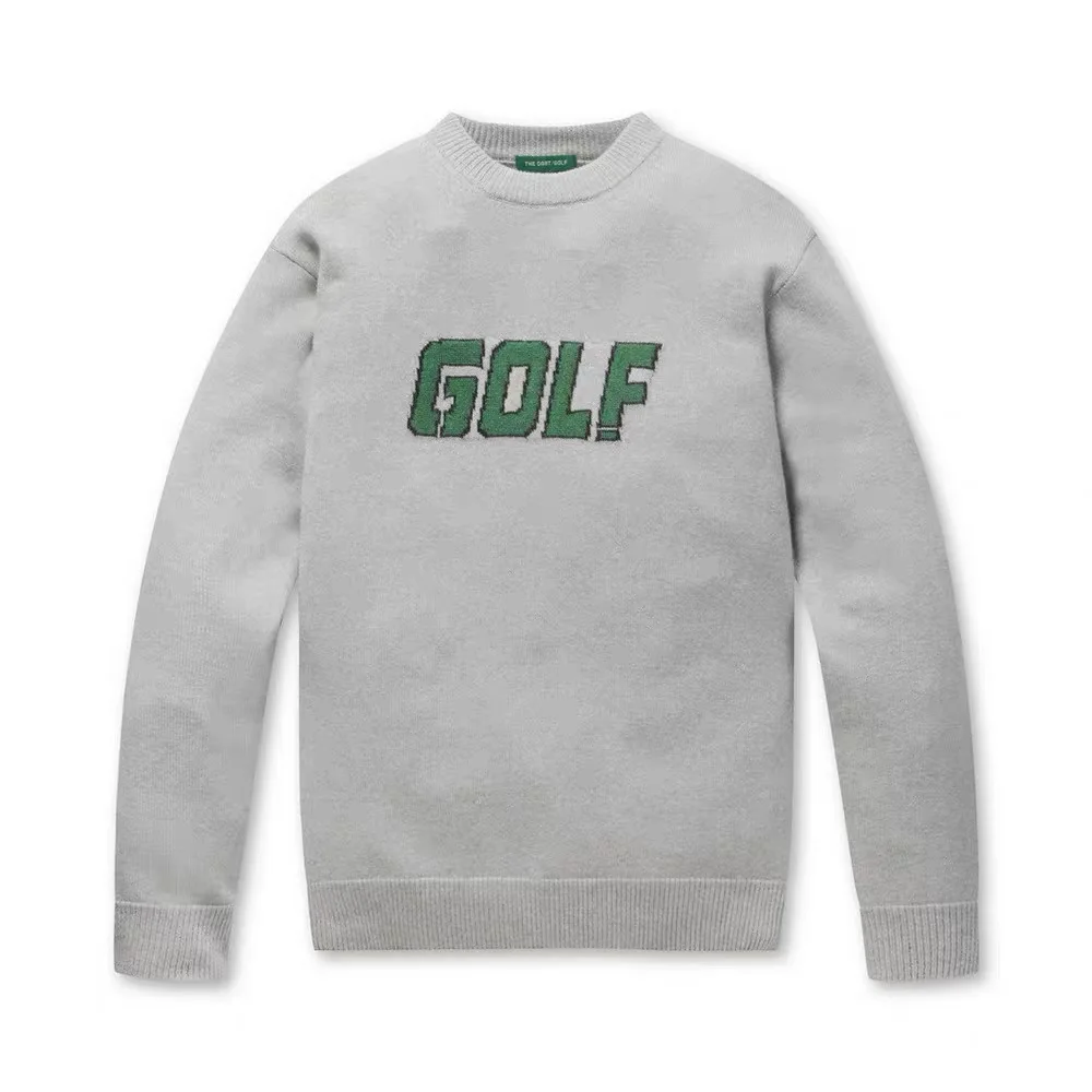 Men's autumn and winter warm golf pullover, new fashion man golf sweater, comfortable golf apparel, sportswear