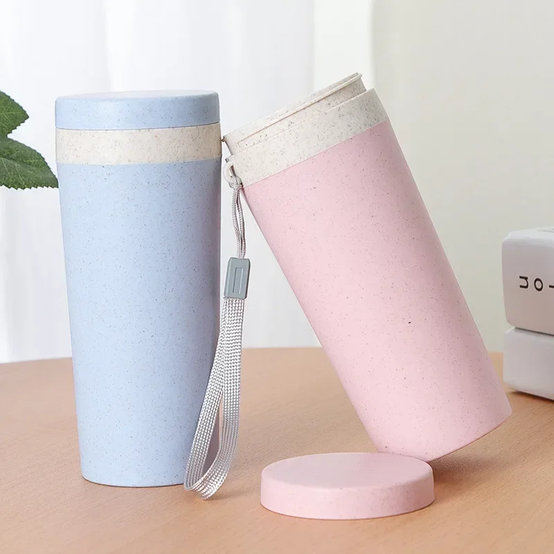 300ml Sport Protein Shaker Water Bottle Leak Proof Eco Plastic Juice Drink Cup Mug Coffee Gift Mug Tumbler with Lid Eco-friendly
