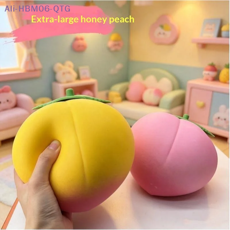 Hot! Giant Fruits Colletion Squeeze Toy Slow Rising Fidget Toy Stress Relief Squeeze Toys Gifts For Adults Friends