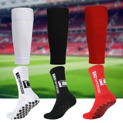 Calcetines de fútbol antideslizantes para hombre, medias de tubo de junta de fricción para correr, hielo, nieve, senderismo, deportes por encima de la rodilla, baloncesto